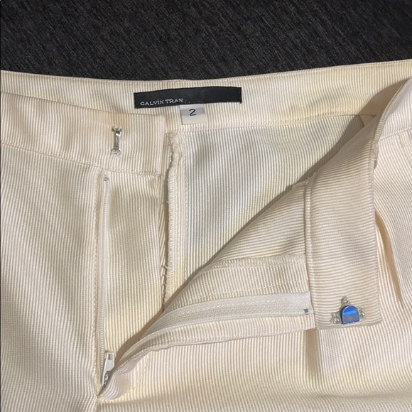 Calvin Tran silk dressy shorts - Picture 3 of 6